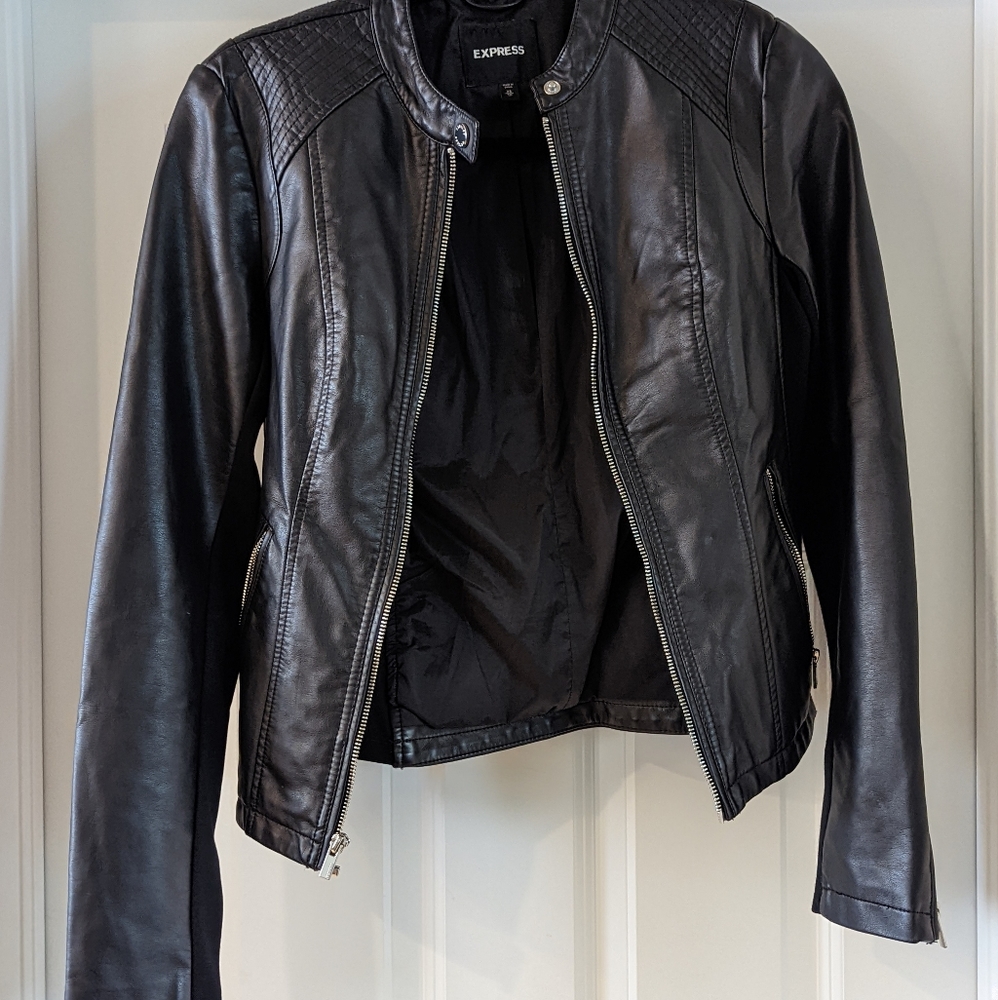 Express Faux Leather Jacket